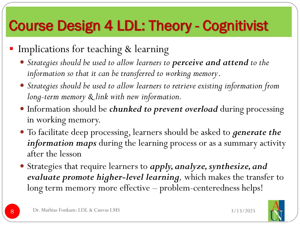 course design 4 ldl course design 4 ldl theory 2