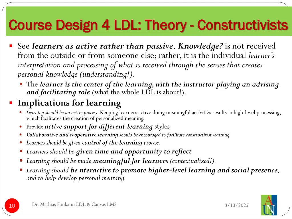 course design 4 ldl course design 4 ldl theory 4