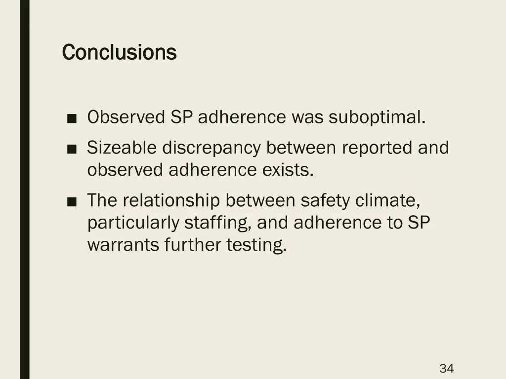 conclusions conclusions