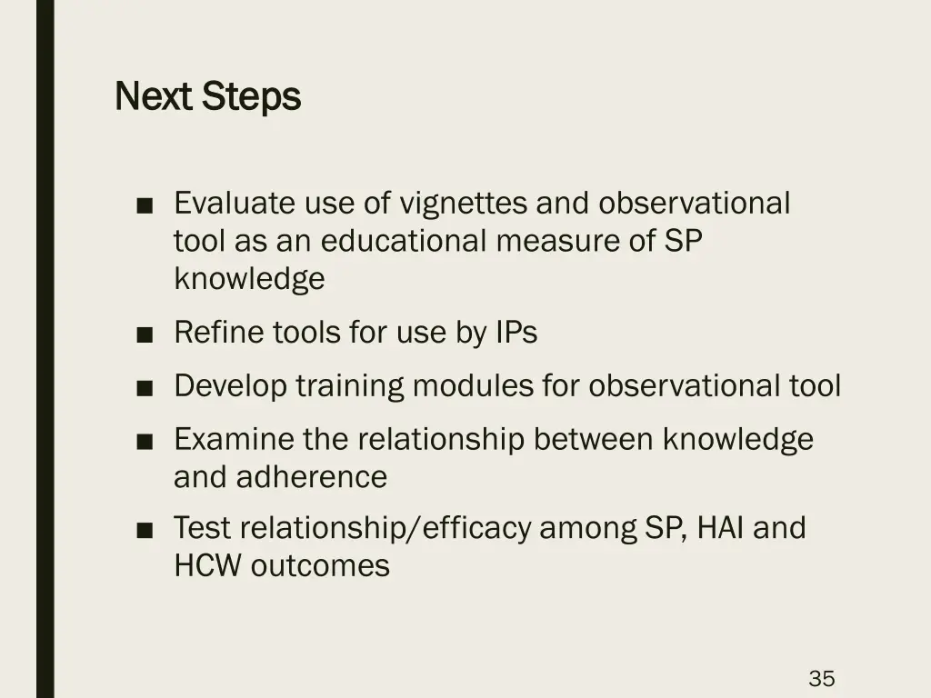 next steps next steps