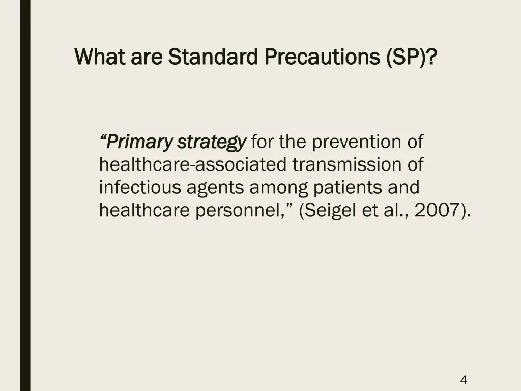 what are standard precautions sp what