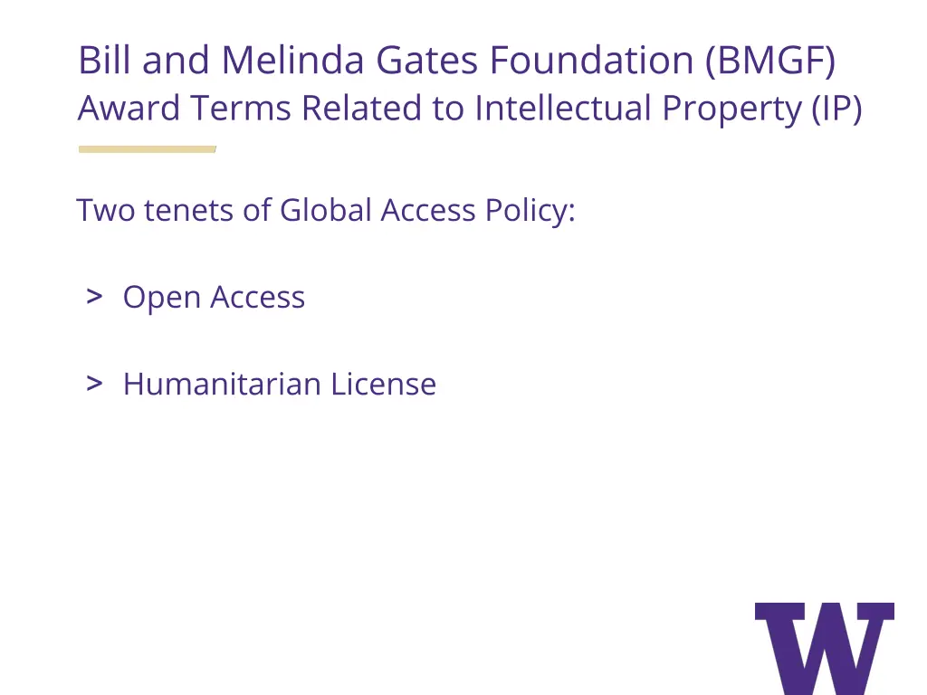 bill and melinda gates foundation bmgf award