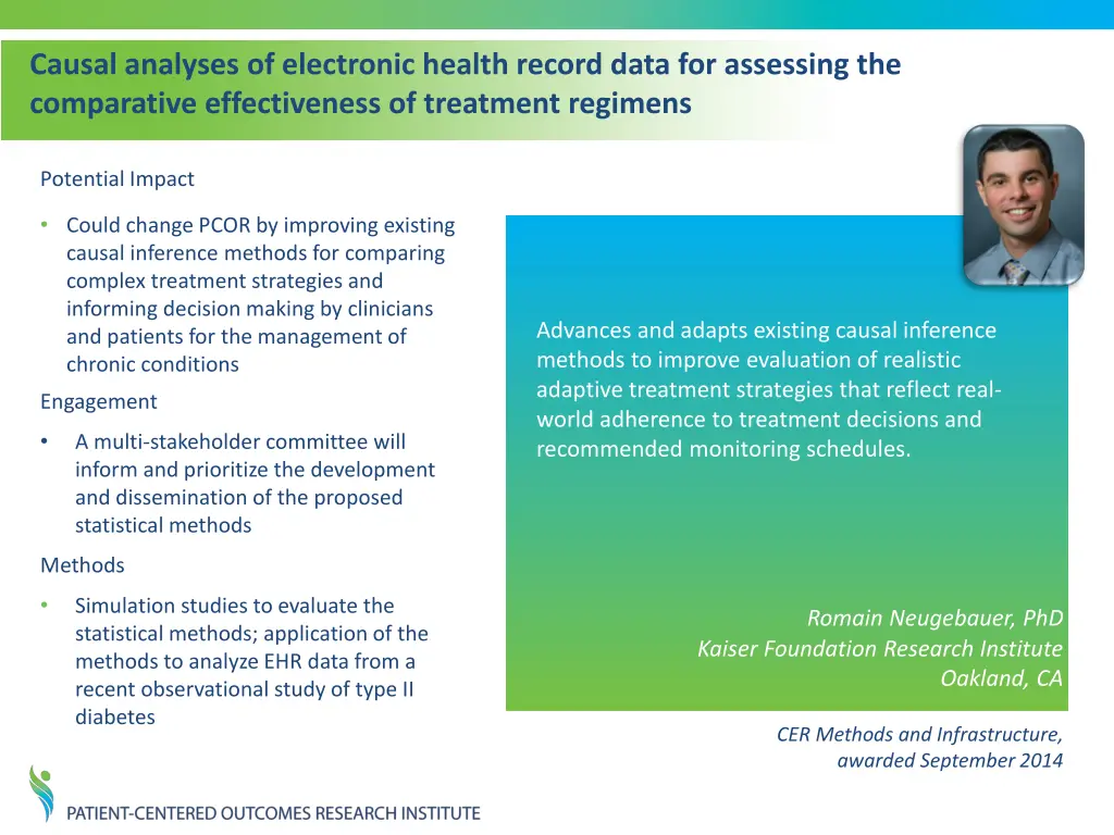 causal analyses of electronic health record data