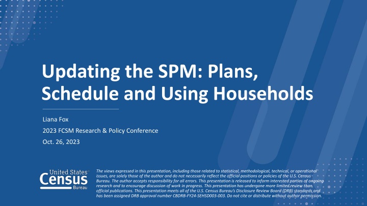 updating the spm plans schedule and using