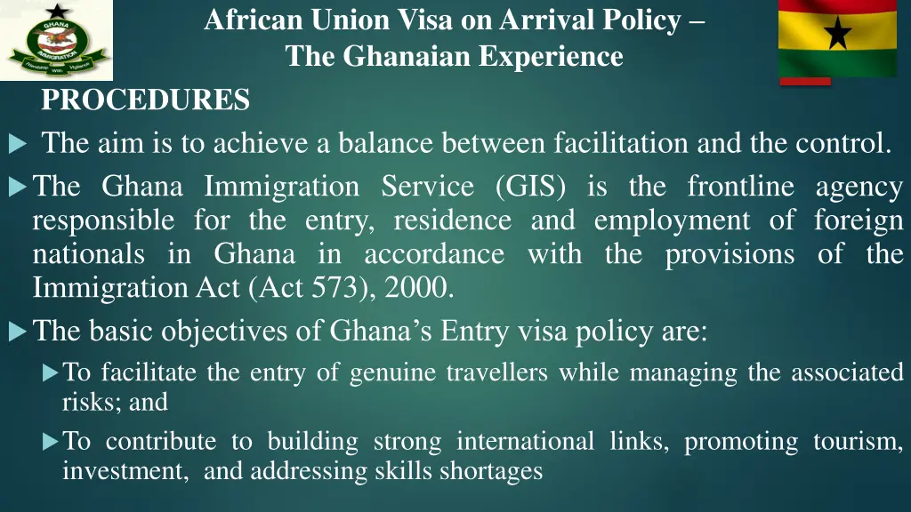 african union visa on arrival policy the ghanaian 6