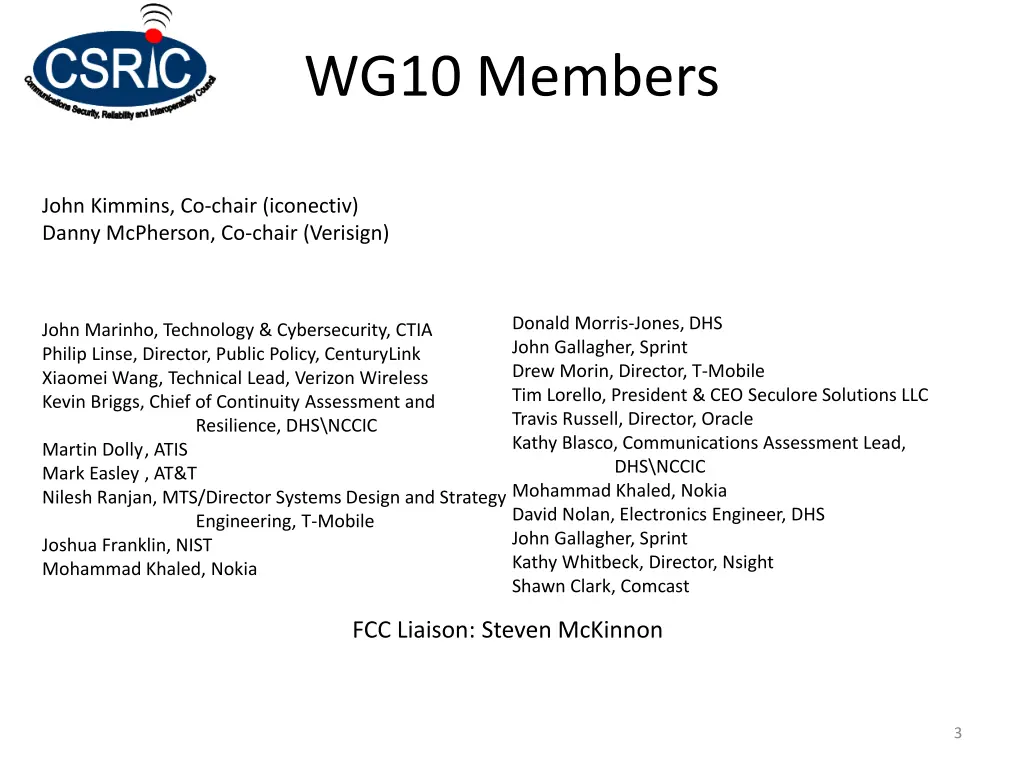 wg10 members