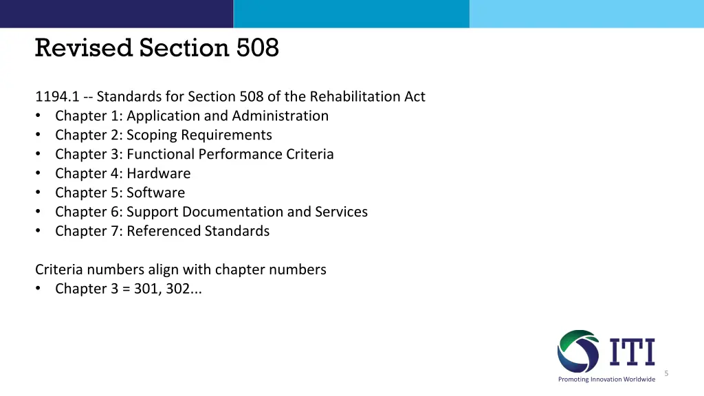 revised section 508