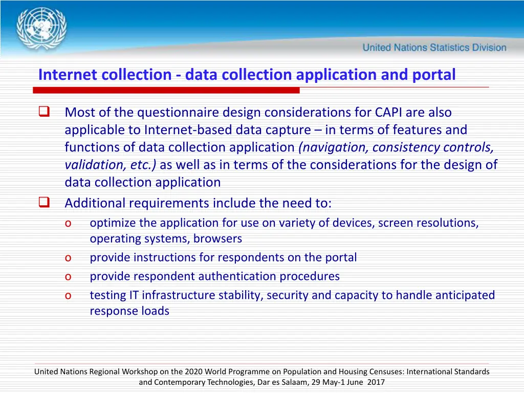 internet collection data collection application