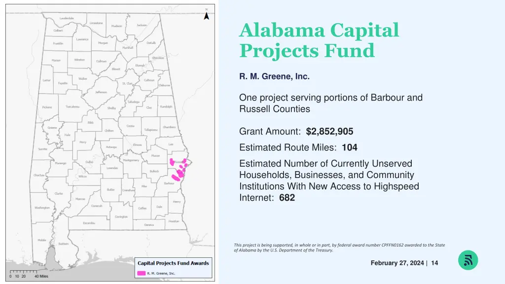 alabama capital projects fund 12