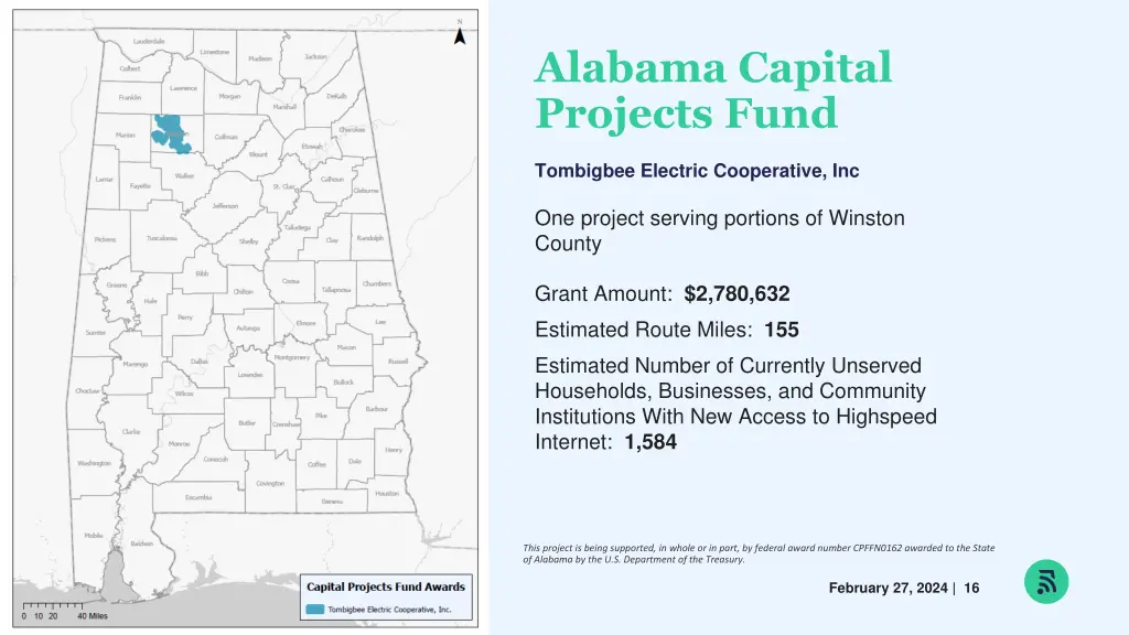 alabama capital projects fund 14