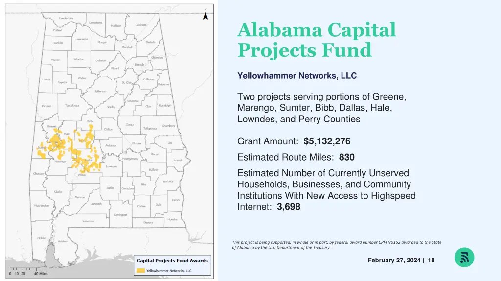 alabama capital projects fund 16