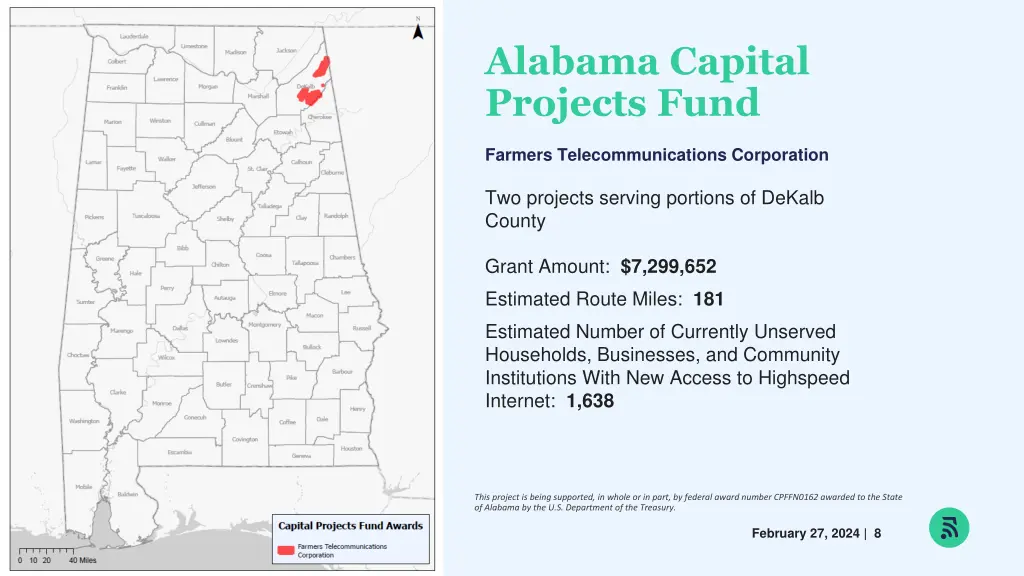 alabama capital projects fund 6