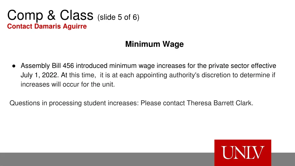 comp class slide 5 of 6 contact damaris aguirre