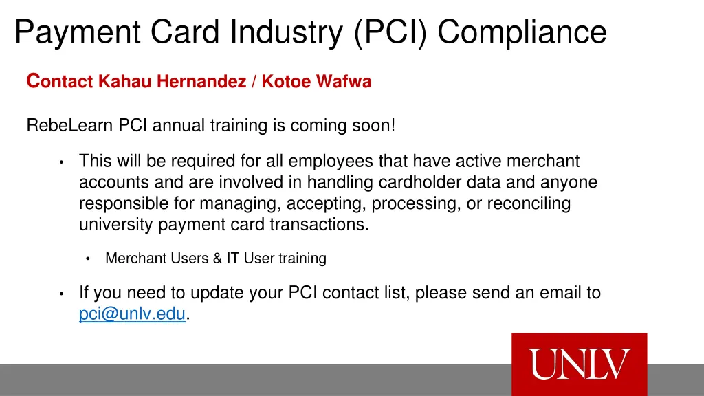 payment card industry pci compliance