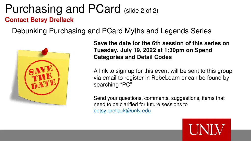 purchasing and pcard slide 2 of 2 c ontact betsy