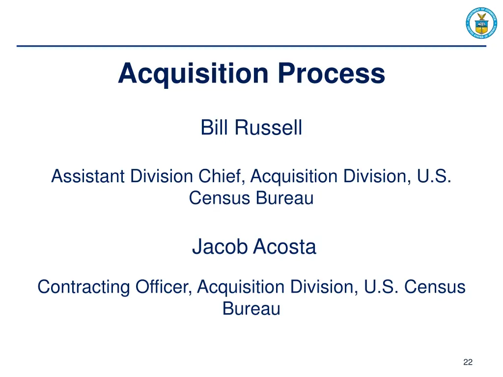 acquisition process