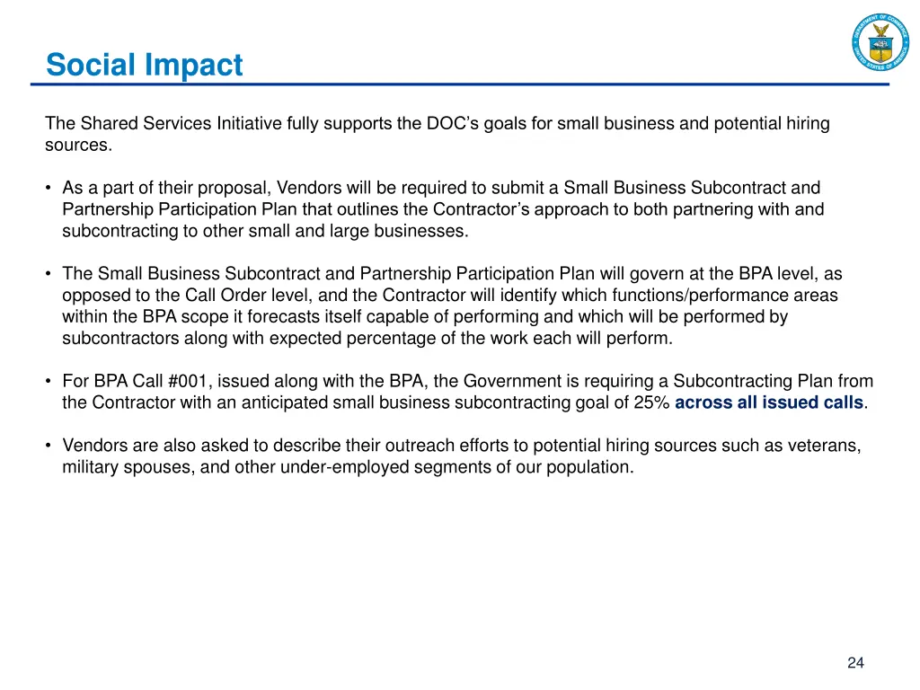 social impact