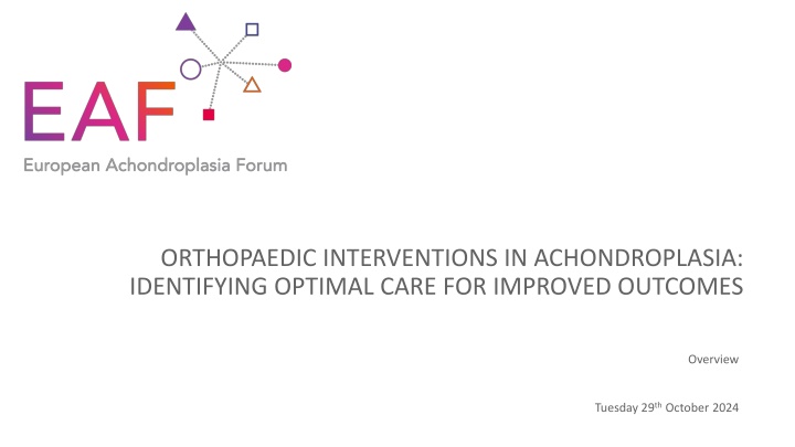 orthopaedic interventions in achondroplasia