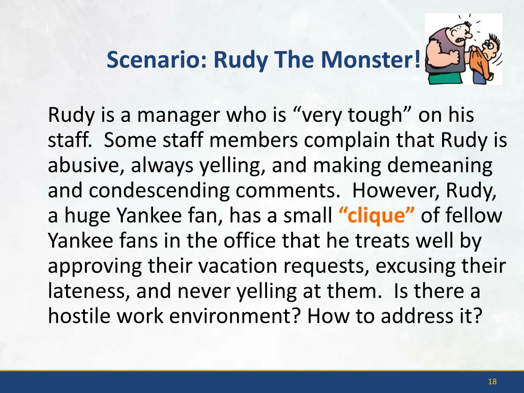 scenario rudy the monster