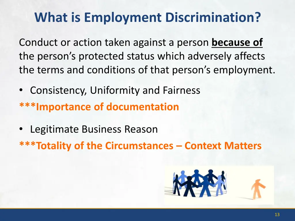 what is employment discrimination