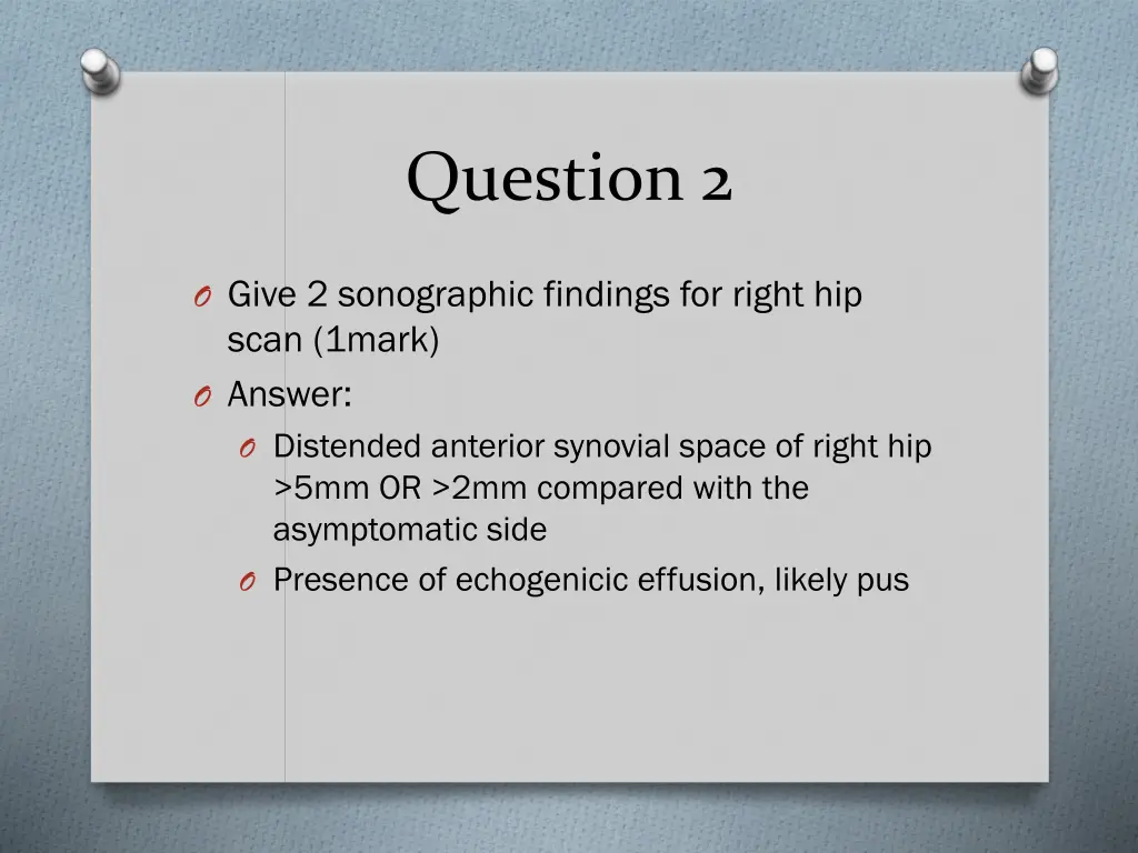 question 2