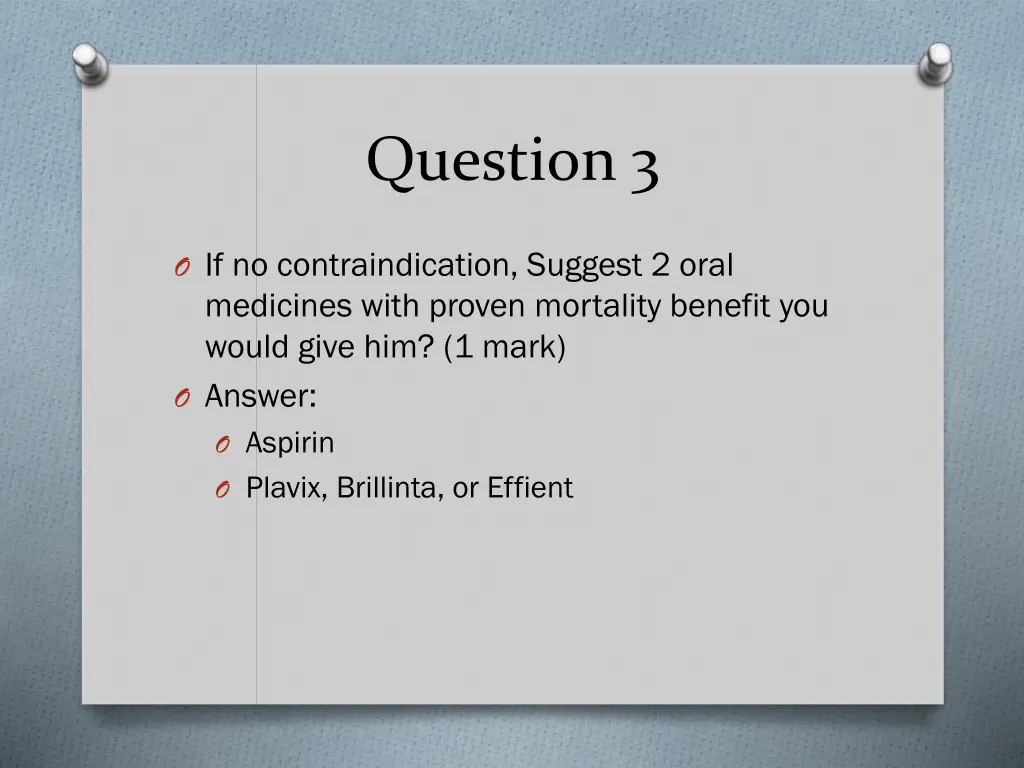 question 3 2