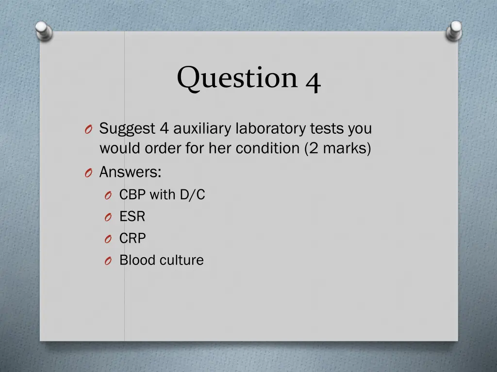 question 4