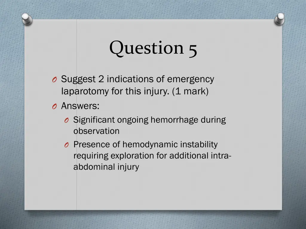 question 5 2