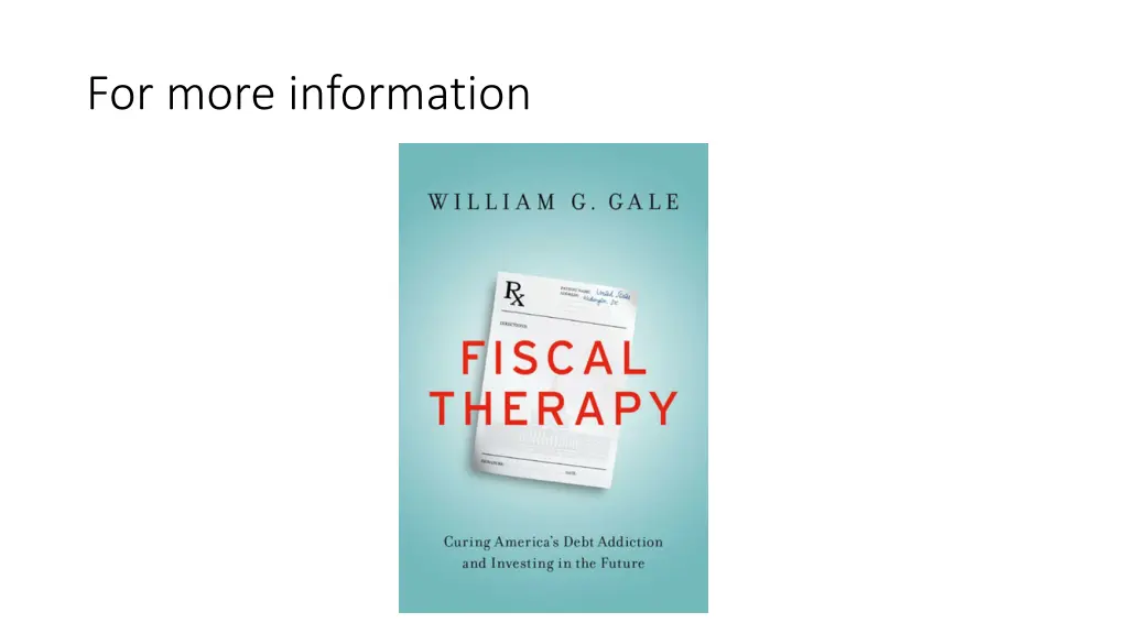 for more information