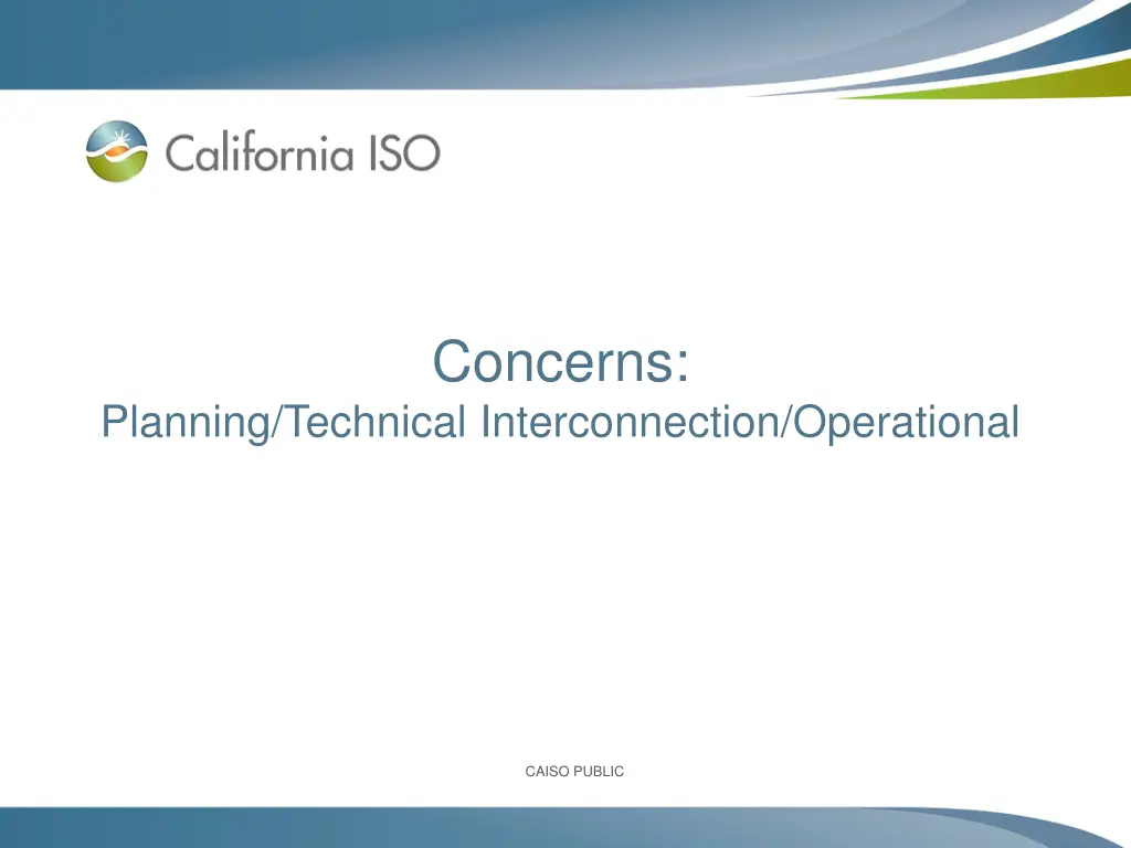 concerns