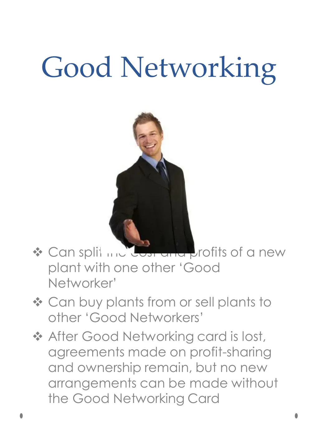 good networking