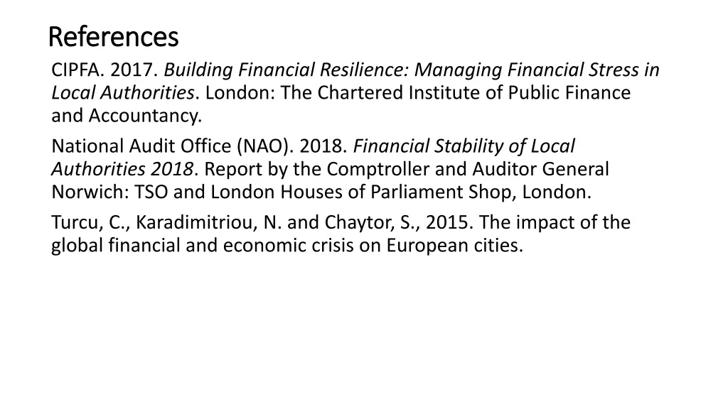 references references cipfa 2017 building
