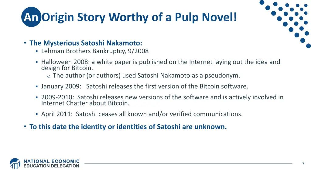 an origin story worthy of a pulp novel