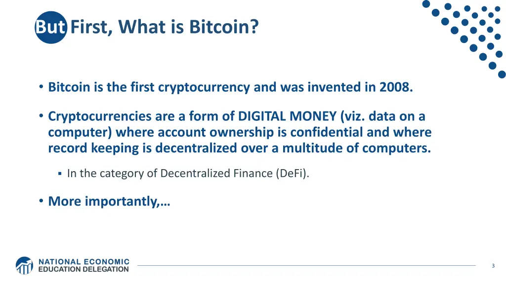 but first what is bitcoin