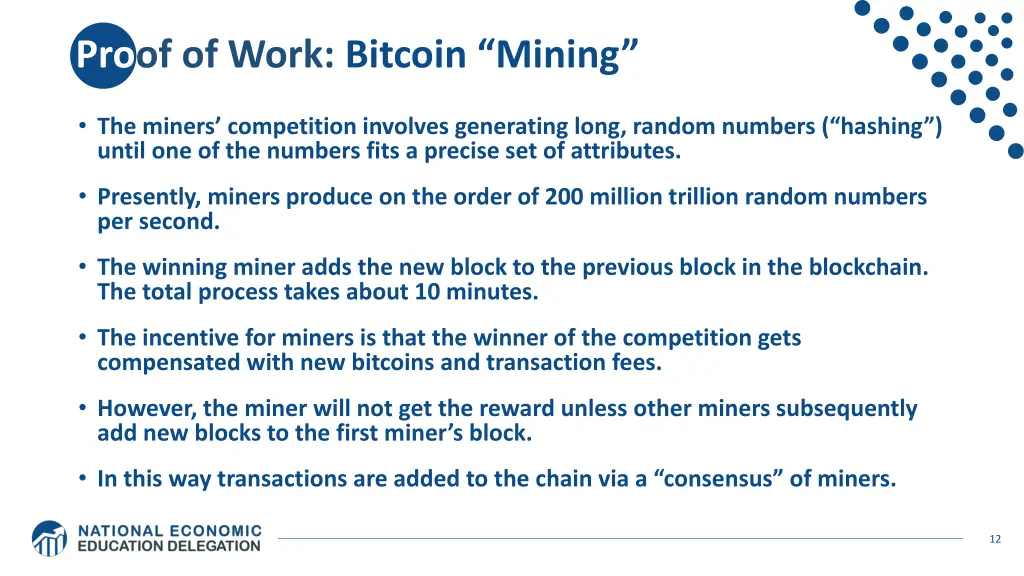 proof of work bitcoin mining