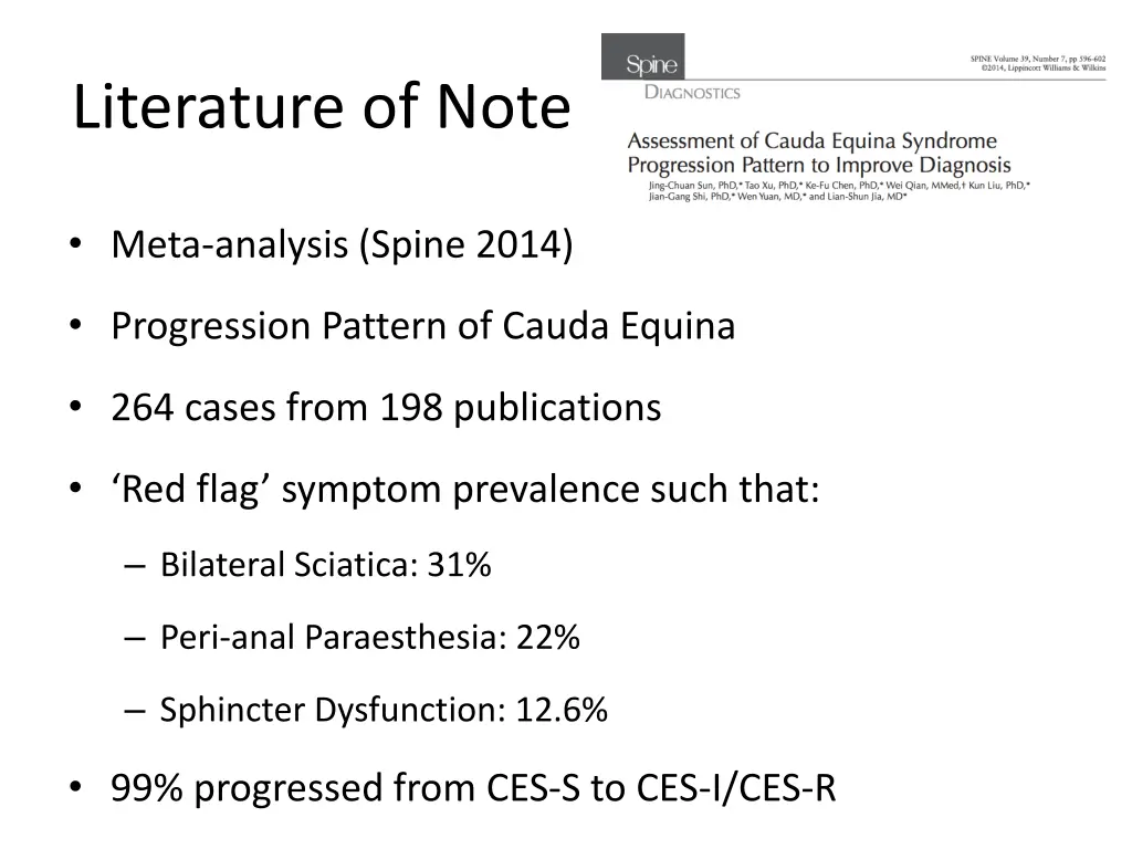 literature of note
