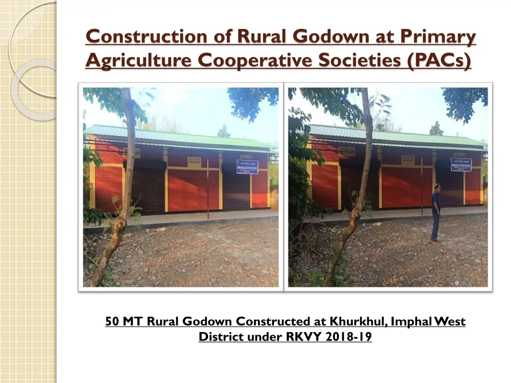 construction of rural godown at primary 2