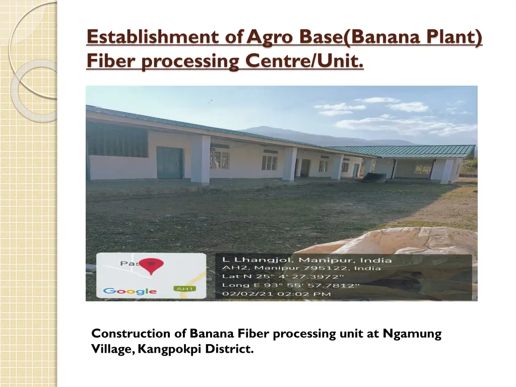 establishment of agro base banana plant fiber 2