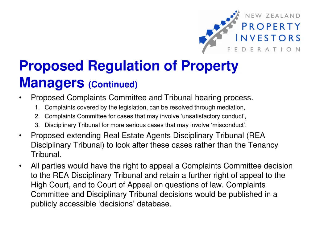 proposed regulation of property managers 1