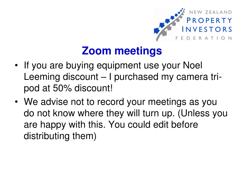 zoom meetings