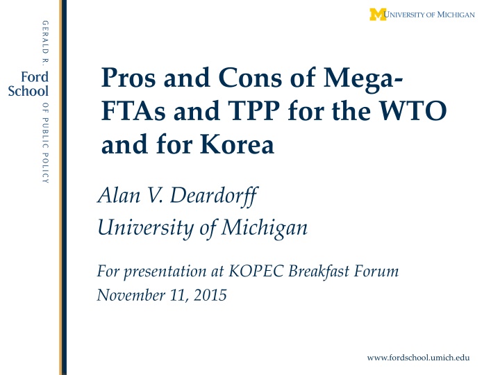 pros and cons of mega ftas