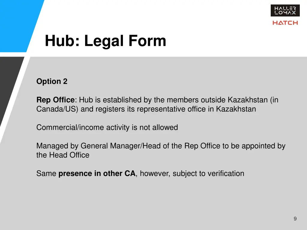hub legal form 1