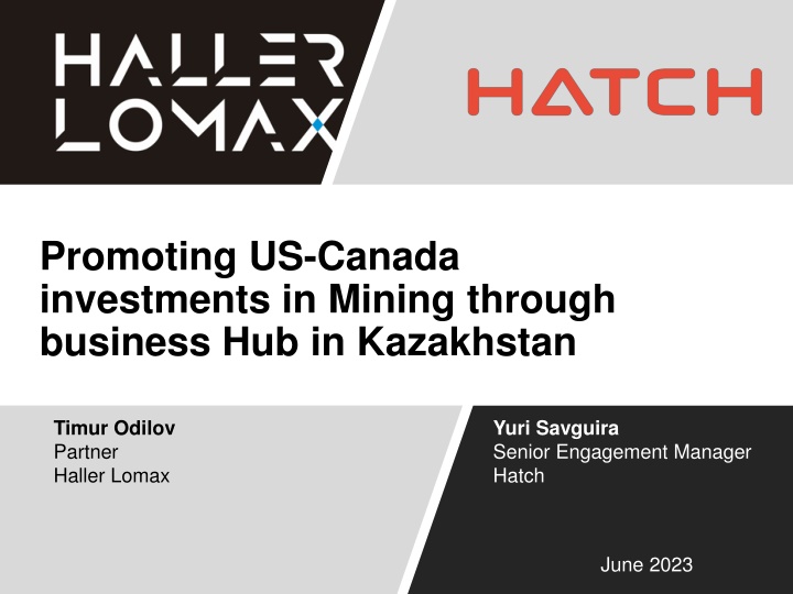 promoting us canada investments in mining through