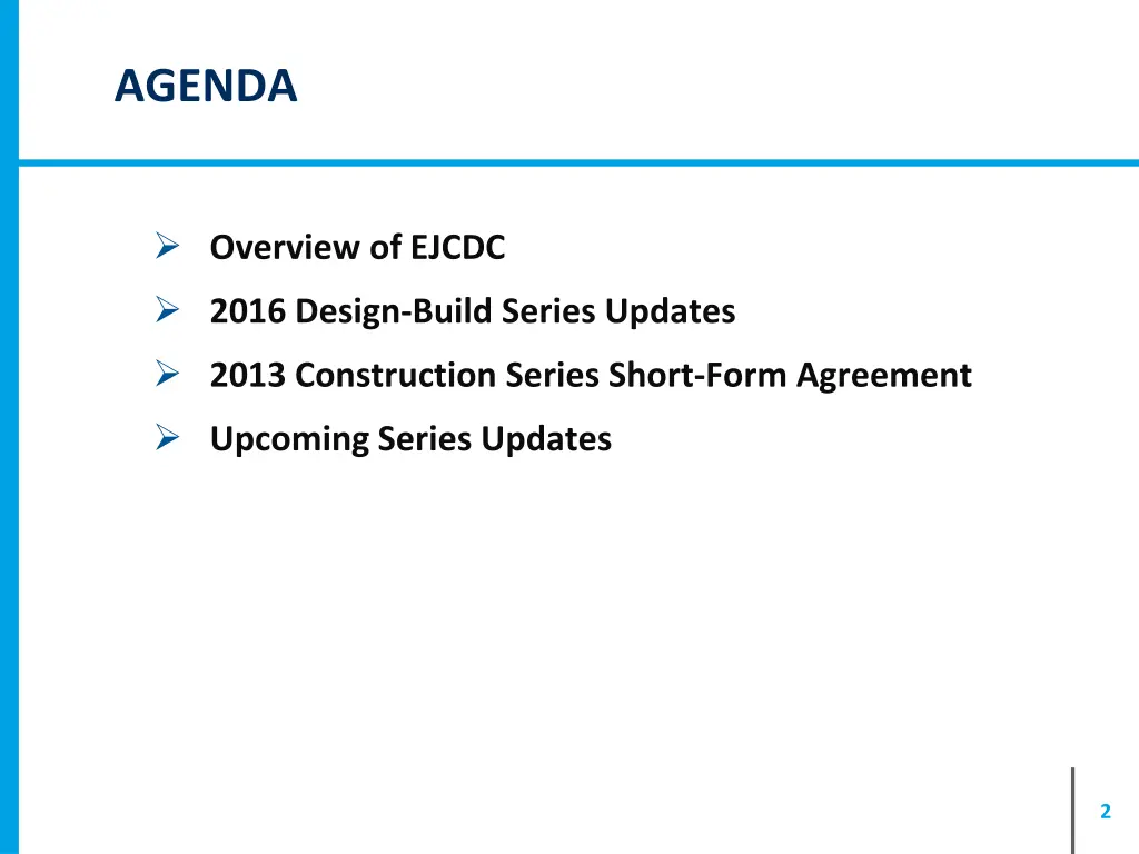 agenda