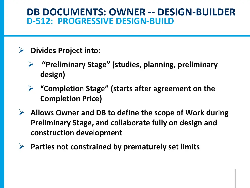 db documents owner design builder 1