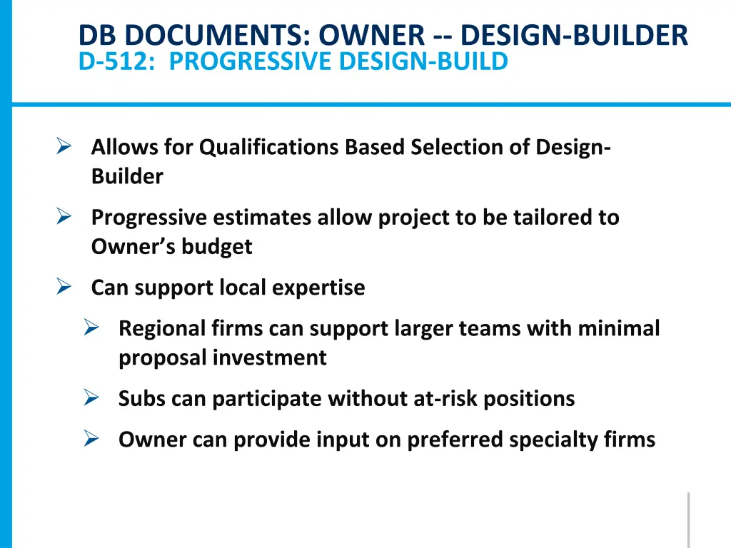 db documents owner design builder 4