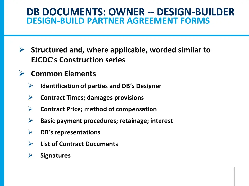 db documents owner design builder design build 1