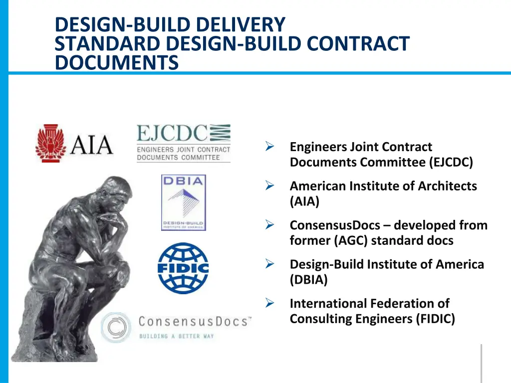 design build delivery standard design build