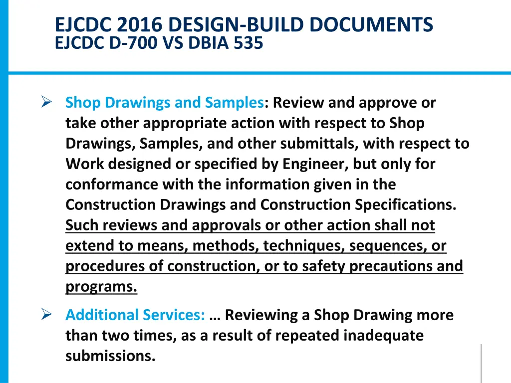 ejcdc 2016 design build documents ejcdc 1