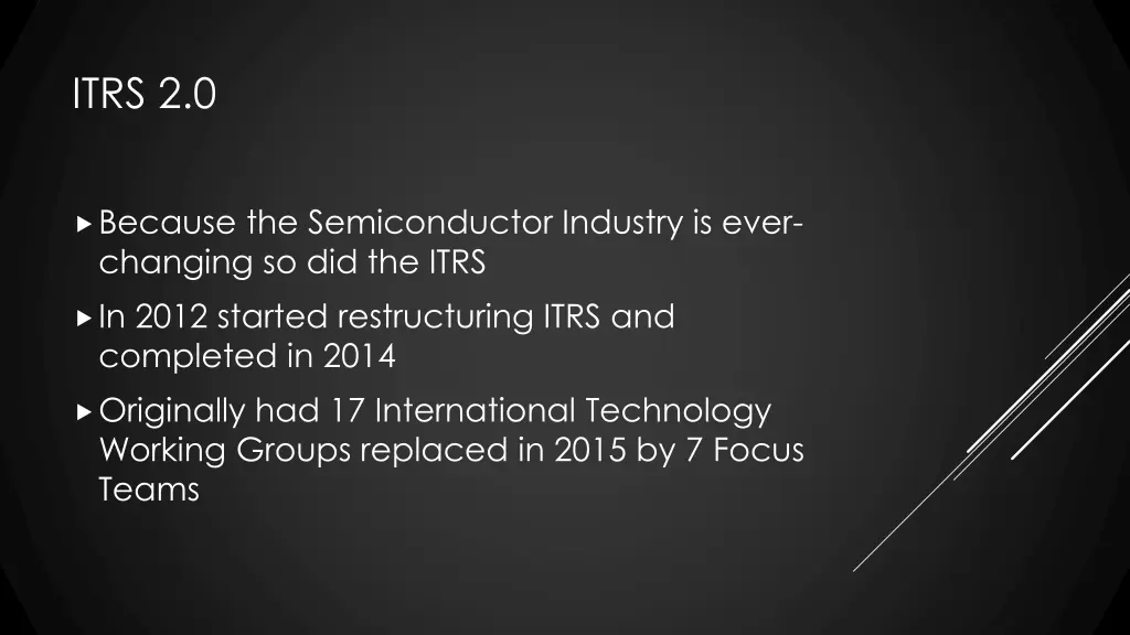 itrs 2 0